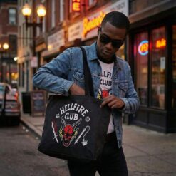 Hellfire Club Shopping Bag XL 42 cm ideal como regalo friki práctico.