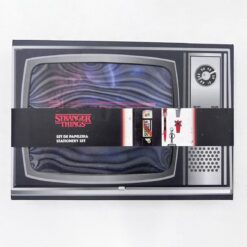 Retro TV Papelería Stranger Things ideal como regalo friki práctico.