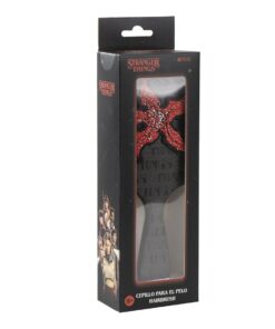 Cepillo Rectangular Stranger Things práctico para uso diario.