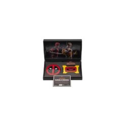 Set Pin Magnético Deadpool y Lobezno Marvel réplica oficial.