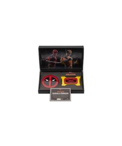 Set Pin Magnético Deadpool y Lobezno Marvel réplica oficial.