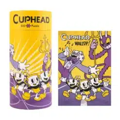 Puzzle 500 Piezas Cuphead Ready for the Devil's Dance juego de mesa retro.