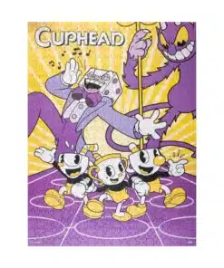 Puzzle 500 Piezas Cuphead inspirado en el videojuego clásico.