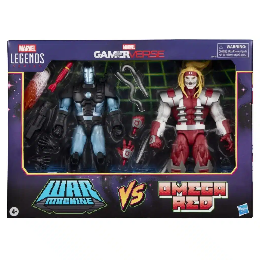 Pack War Machine Omega Red Marvel Legends 15 cm articuladas.