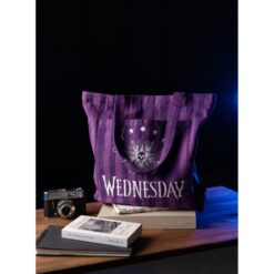 tote bag wednesday bolso tela serie netflix