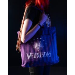 bolso wednesday merchandising accesorio tela