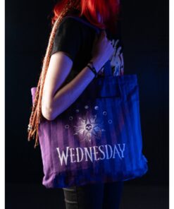 bolso wednesday merchandising accesorio tela