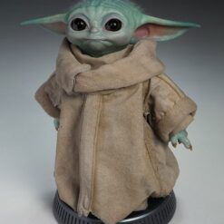 grogu tamaño real sideshow estatua 42 cm
