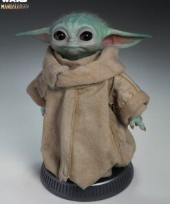 grogu tamaño real sideshow estatua 42 cm