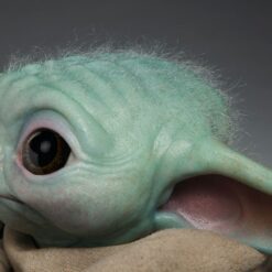 grogu estatua premium star wars sideshow coleccionista
