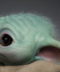 grogu estatua premium star wars sideshow coleccionista