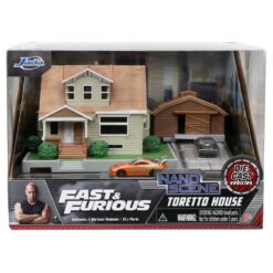 fast and furious, toretto house, nano scene, coches de pelicula, diorama fast furious, jada toys