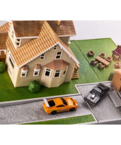 escenario fast furious coches pelicula diorama