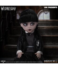 wednesday figura coleccionable serie terror mezco