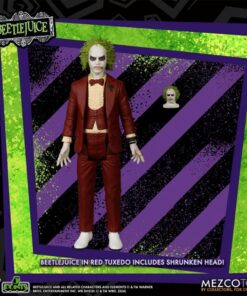 beetlejuice figura 5 points mezco 9,5 cm