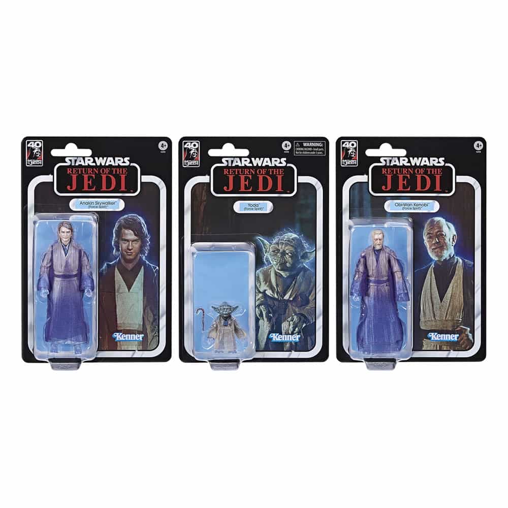 figuras force spirits star wars black series hasbro