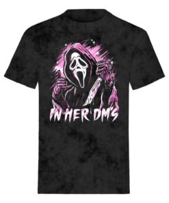 camiseta ghost face scream in her dms
