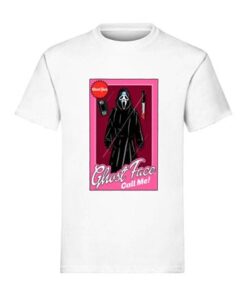 camiseta ghost face scream doll package