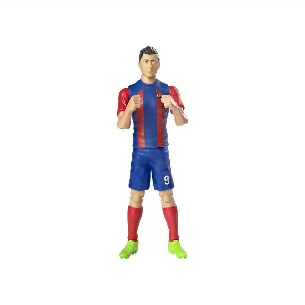 lewandowski figura barcelona articulada futbol