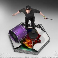 metallica lars ulrich figura coleccion premium