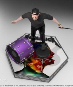 metallica lars ulrich figura coleccion premium