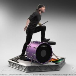 estatua metallica rock iconz lars ulrich coleccion