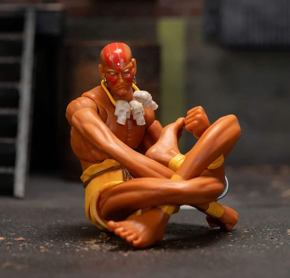 figura dhalsim street fighter jada toys coleccion 1/12