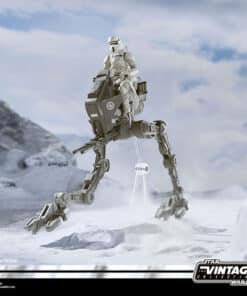 vehiculo star wars at rt con figura 9,5 cm