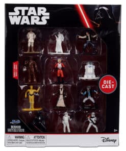 set figuras star wars nano metalfigs 12 figuras