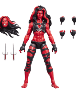 figura red she hulk coleccion marvel legends