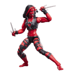 red she hulk figura marvel legends hasbro