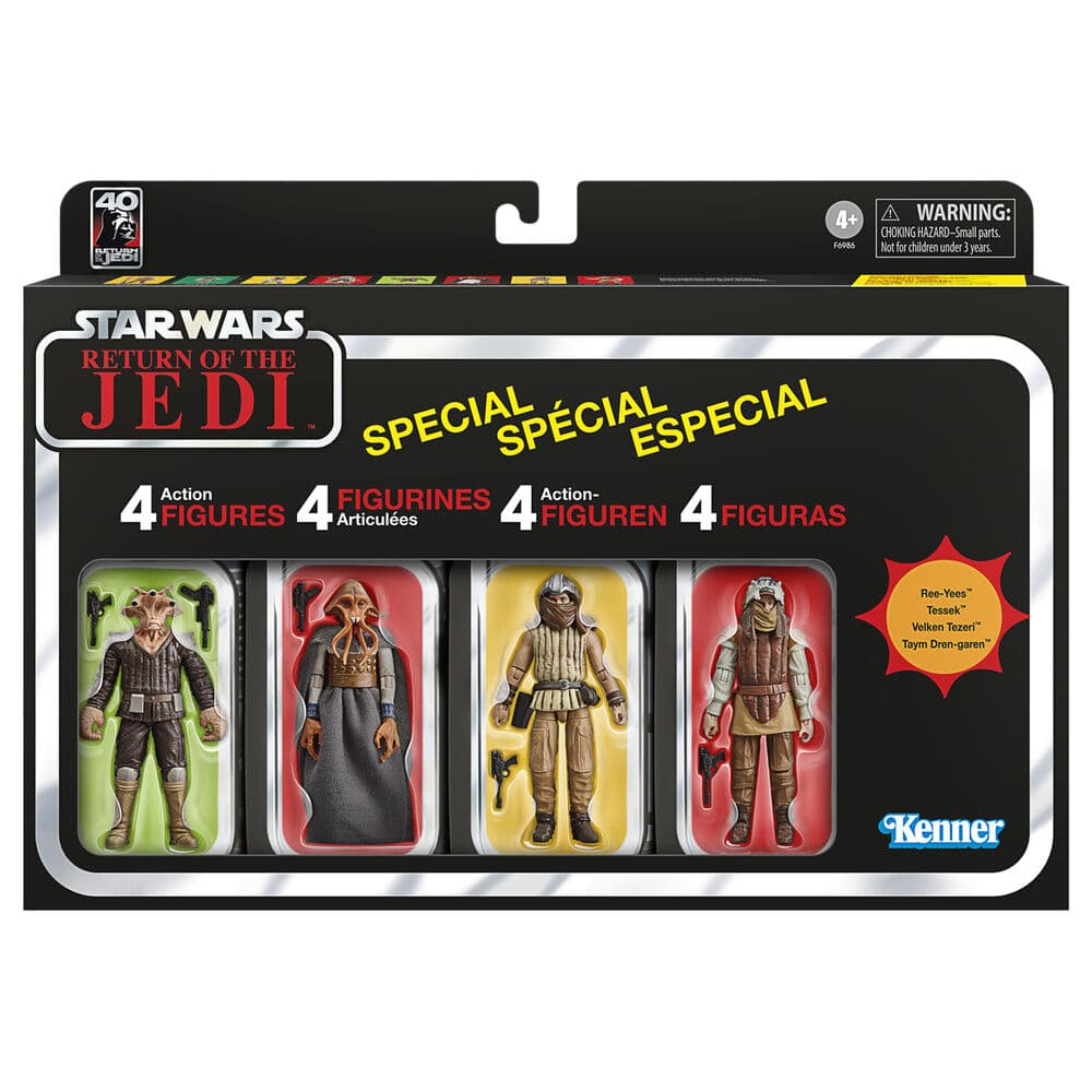 pack jabba court vintage collection 4 figuras