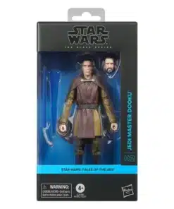 figura dooku black series 15 cm jedi master