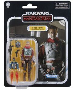 figura cobb vanth 9,5 cm star wars the vintage collection hasbro mandalorian armor