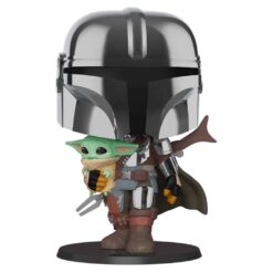 figura mandalorian grogu funko pop 25 cm star wars coleccion