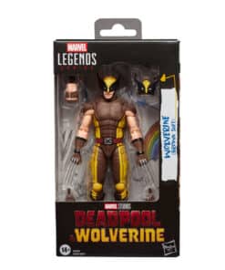 figura wolverine brown suit 15 cm marvel legends series hasbro deadpool wolverine