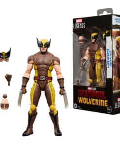 wolverine brown suit figura marvel legends series hasbro deadpool wolverine coleccion