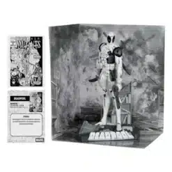 figura deadpool marvel 25 cm gold level collection mcfarlane toys