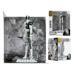 deadpool figura 25 cm mcfarlane toys marvel gold level coleccion