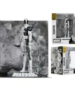 deadpool figura 25 cm mcfarlane toys marvel gold level coleccion