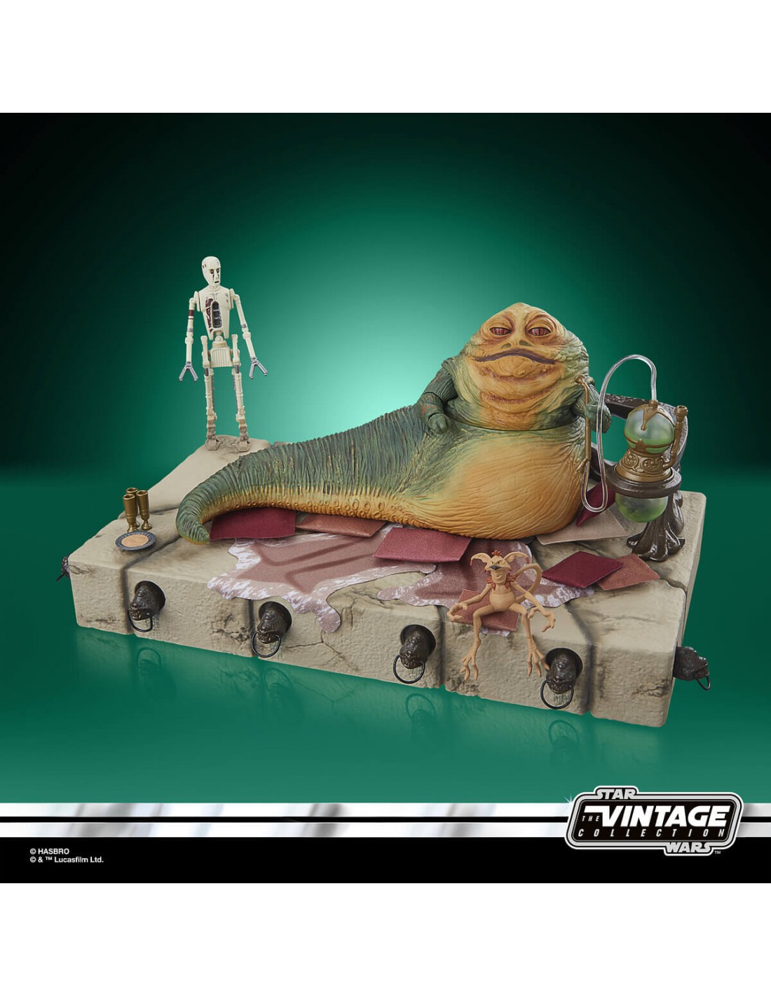 pack jabba the hutt 3 figuras star wars the vintage collection hasbro