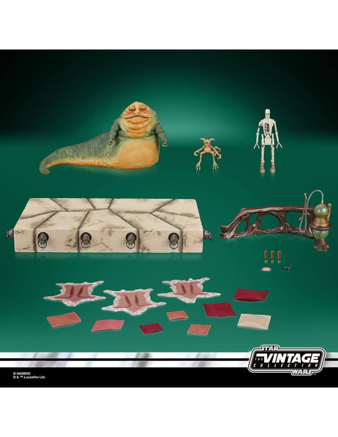 pack jabba the hutt star wars vintage collection figuras hasbro