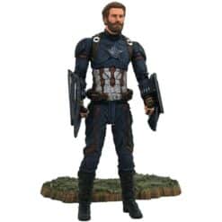 capitan america figura marvel diamond select toys 18 cm
