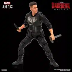 figura punisher marvel legends series daredevil born again hasbro