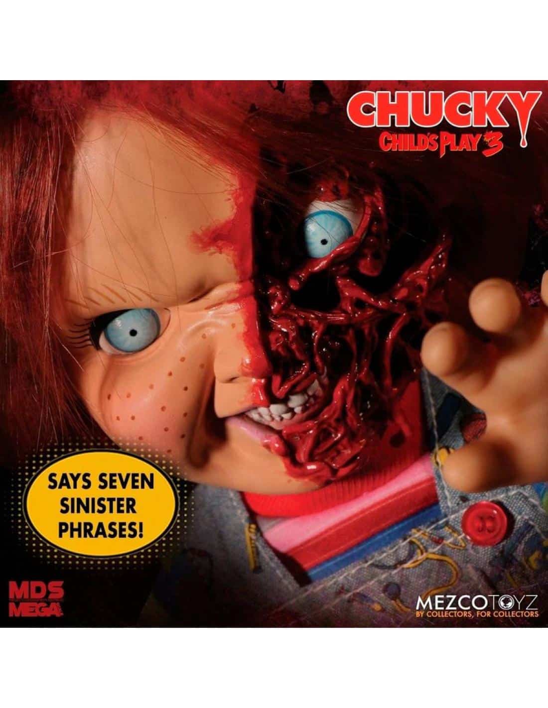 figura chucky parlante mezco toyz el muñeco diabolico coleccion