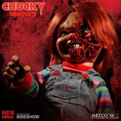figura chucky pizza face horror mezco toyz parlante
