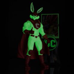 Captain Carrot Figura Articulada coleccionable de 7 pulgadas con acabados detallados y diseño oficial.