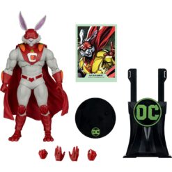 Captain Carrot Figura Articulada DC Multiverse ideal para coleccionistas y seguidores de DC Comics.