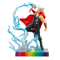 Thor Minifigura Bullyland 11,5 cm figura coleccionable oficial inspirada en Marvel Avengers.