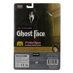Ghostface Figura 20 cm coleccionable para fans del cine de terror y la saga Scream.